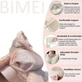 thumbnail image 5 of BIMEI Women Mastectomy Bra Breast Prosthesis with Pockets Wirefree Comfort Everyday Bra 2425,Pink,42B/C/D/E, 5 of 7