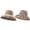 Khaki, variant on AWZXDE Spring Summer Printed Large Brim Versatile Sun Hat Double-Sided Fisherman Style