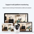 thumbnail image 3 of Smart Security Camera,3MP HD Camera 2.4GHz WIFI With Night Vision,2-Way Audio,Motion Detection, & Card Storage, Father's Day Gifts, 3 of 8