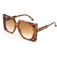 thumbnail image 1 of Gafas de sol cuadradas grandes vintage para mujer, moda, formas grandes, 10, 1 of 3
