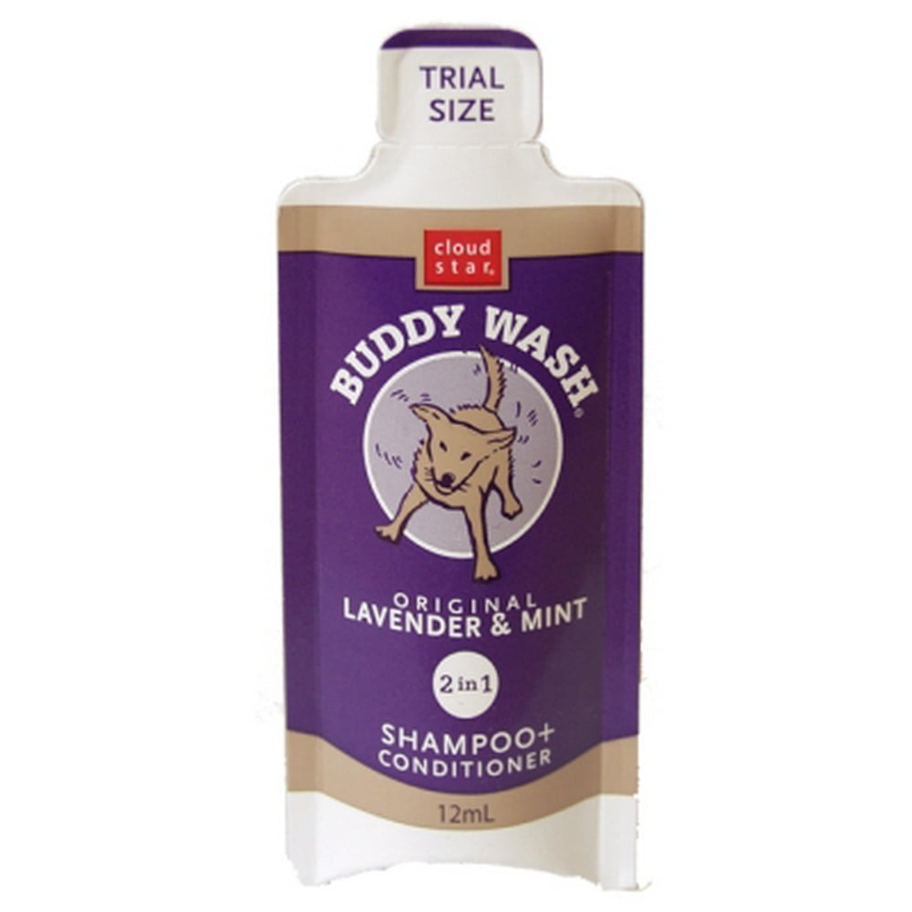 Cloud Star Buddy Wash Dog Shampoo Sample, 0.5 oz, Lavender & Mint