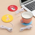 thumbnail image 4 of Heated Coaster - USB Smart Coffee Cup Warmer, Home Desktop Cup Heater Mat, Gravity Sensor, Waterproof And Anti-Scald, Compatible With Ceramic Cups, Glass Cups, Stainless Steel Cups, 4 of 4