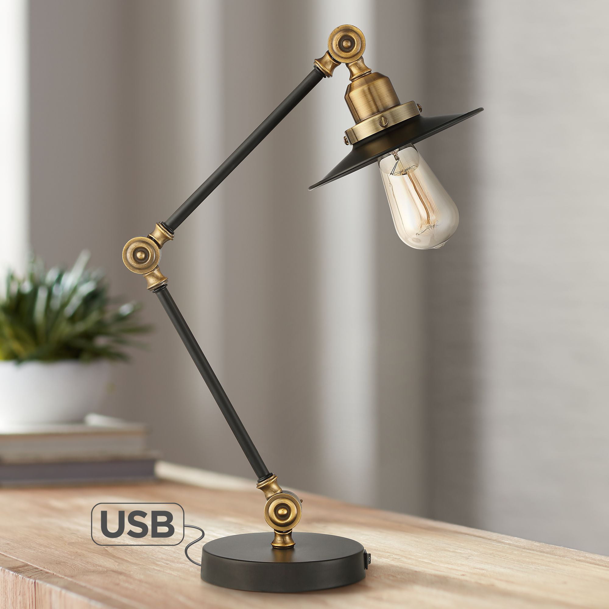 Industrial Table Lamp Lamps For, Bedside Table Lamps For Reading
