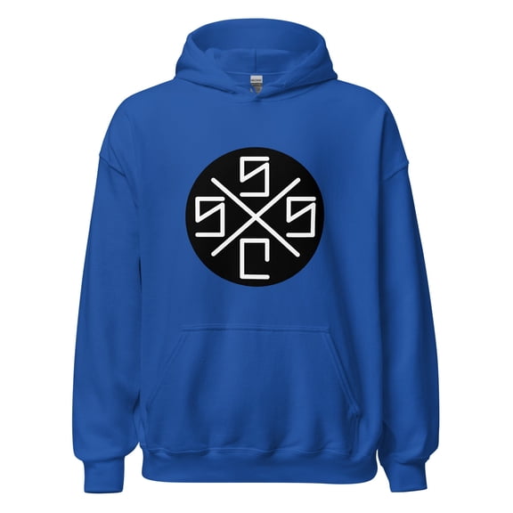Santa Cruz Surf Shop Cross X Mens Hoodie