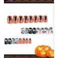 thumbnail image 4 of Fofosbeauty 24 pcs Press-on Acrylic False Nails, Nails Tips Designs 2023,Square Spider Orange, 4 of 9