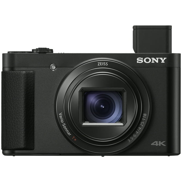 Sony Cyber Shot DSC-HX99 18.2MP Digital Compact Camera, Black, 4K