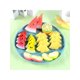 thumbnail image 1 of 1pc Pvc Realistic Food Replica Fruit Slices - Apple, Lemon, Pineapple, Watermelon - Food Toy Model, 1 of 5