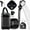 Grey, variant on Smart Portable Shower Pump, Rechargeable 2400/6000mAh Battery Powered Outdoor Shower, IPX8 Waterproof, with Intelligent LED Display & 4 Spray Modes, for Outdoors, Camping (Type-B black)