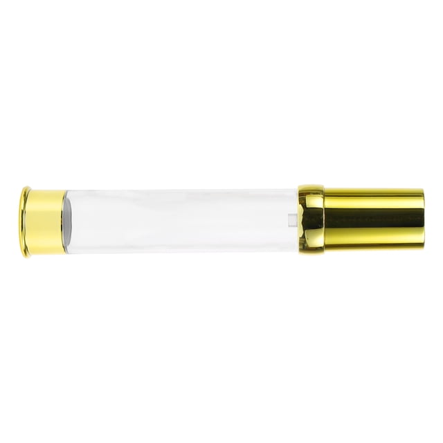 Ofertas Únicas 1 Pc Botella de Spray Portátil Sin Aire para Viajes Camping Aire Libre Gimnasio Tono Dorado-30ml