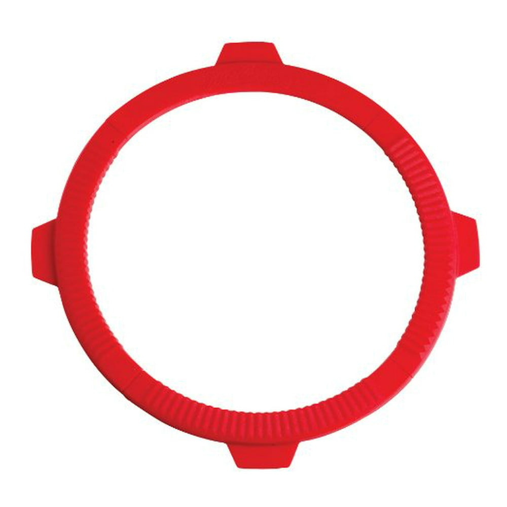 Talisman Designs Adjustable Pie Crust Shield, BPA-Free Silicone, Red, Fits 8.5" - 11.5" Rimmed Dish: Baking Mats