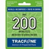 TracFone 200 Unit Wireless Airtime Card