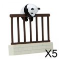 thumbnail image 1 of 5xPanda Fence Muebles De Casa De Muñecas Fáciles De Transportar Para Gabinete, Sala De Estar, Oficina, B, 1 of 8