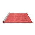 thumbnail image 2 of Ahgly Company Machine Washable Indoor Rectangle Oriental Red Traditional Area Rugs, 4' x 6', 2 of 4