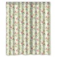 thumbnail image 1 of Cortina de ducha ABPHQTO Grace Painting Style Beautiful Flowers tela de poliéster impermeable 150x180 cm, 1 of 1