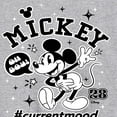 thumbnail image 3 of Disney - Mickey Mouse - Hashtag Current Mood - Men's Long Sleeve T-Shirt, 3 of 5