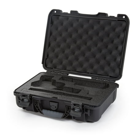 Nanuk 910 Waterproof Professional Classic Pistol/Gun Case, Military Approved with Custom Insert for 2UP -