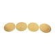 thumbnail image 1 of Etiqueta de pared Jadeshay Acrílico círculo redondo Plata Dorado, 1 of 8