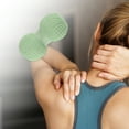 thumbnail image 2 of Unique Bargains 1 Pc Comfortable Peanut Fascia ball  5.12"x2.56" Green, 2 of 6