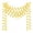 Gold, variant on 6 Pack Patriotic Star Streamers Garland - Red White Blue Bunting Banner Paper Hanging Decorations for 4th of July, Independence Day, Labor Day, Memorial Day, and Veterans Day Party Supplies (Mixed)