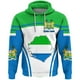 thumbnail image 5 of Sudadera con capucha unisex de manga larga con estampado 3D de la bandera nacional de Sierra Leona, informal, de calle, de gran tamaño, para primavera, 5 of 5