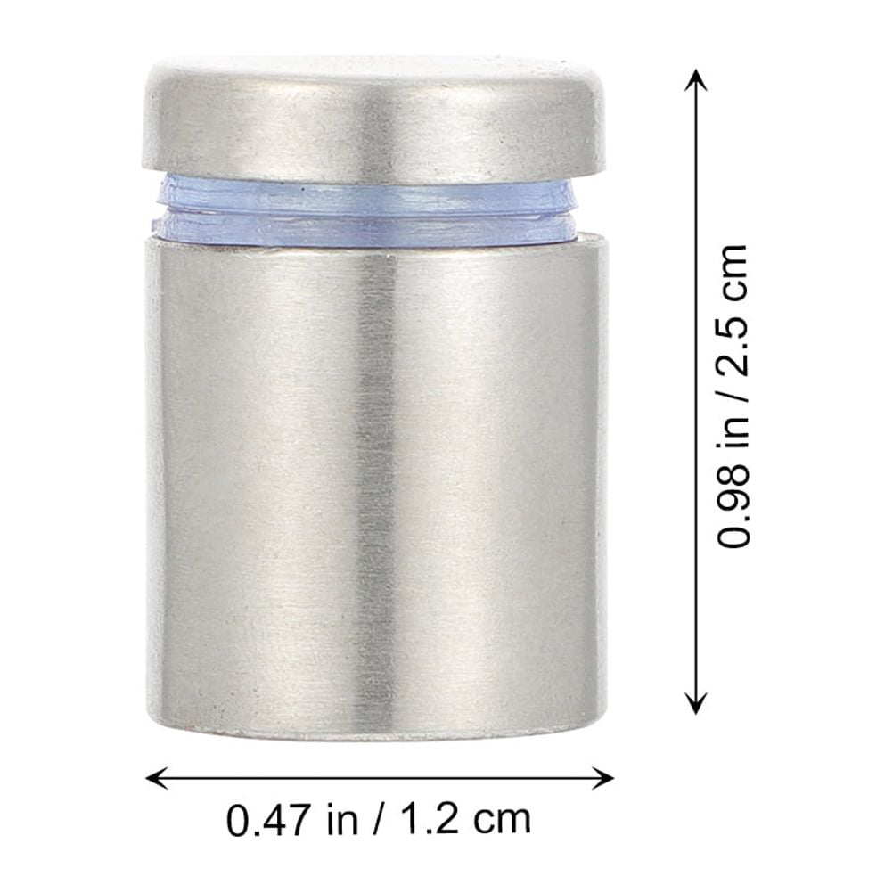 FENGGUIQU 20-Pack Stainless Steel Picture Hanging Nails for Wall Mounting Photos and Frames 1 x 0.5 x 0.5 in