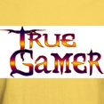 thumbnail image 3 of CafePress - True Gamer Ash Grey T Shirt - Men's Classic Graphic T-Shirt, 3 of 4