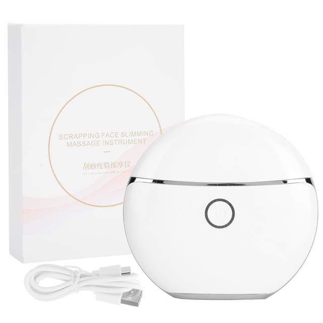 Plaque de Grattage Facial Électrique Gua Sha Dispositif de Lifting du Visage Outil de Lifting du Visage Instrument de Grattage de Beauté Plaque de Massage Électrique Gua Sha Raffermissant Lifting du Visage