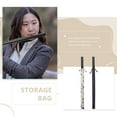 thumbnail image 4 of Zoyueyie 2Pcs Portable Bamboo Flute Protective Pouches Practical Flute Storage Bags Random Style, 4 of 10