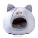 thumbnail image 1 of Casa semicerrada para gatos, felpa suave y transpirable para perros pequeños (XL) Likrtyny  Para estrenar, 1 of 8