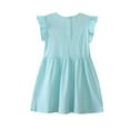 thumbnail image 7 of Glisme Fashion Girls Dresses Size 2T Embroidered Printed Sleeveless Striped Dress Mint Green Sundress For Girl, 7 of 7