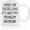 Happy Retirement Sign, variant on Eeffoc Is Coffee Spelled Backwards, As I Dont Give Eeffoc Until I Had My Coffee - Funny Mug - Mugs For Women, , , Employee, or Spouse - Birthday Idea - 12 oz Cup Novelty Drinkware