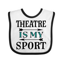 Inktastic Theatre is My Sport Drama Acting Boys or Girls Baby Bib