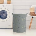 thumbnail image 5 of Dvruxg Foldable High-Capacity Dirty Clothes Storage Bucket - Space-Saving Laundry Basket with Handle for Home Use, 5 of 5