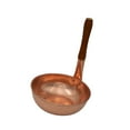 thumbnail image 4 of Elodie Copper Pot Butter Warmer 9inch Cookware Saucepan for Home Restaurant Kitchen Vertical Handle, 4 of 8