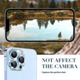 thumbnail image 3 of 2 Pcs Protecteur d'Objectif de Caméra Compatible avec Iphone 14 Pro Max & Iphone 14 Pro, Couverture d'Objectif à Paillettes Diamant, 3 of 5