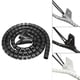 thumbnail image 3 of Yuarrent 1 Uds. Organizador de cables en Flexible, Protector de Cable de tubería de almacenamiento, enrollador de Cable de gestión, Type11 NO11, 3 of 6