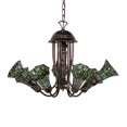 thumbnail image 5 of Meyda Lighting 24" Wide Stained Glass Pond Lily 7 Light Chandelier - N/A, 5 of 6