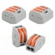 thumbnail image 4 of 100 piezas de conectores de cableado de cable de empuje, bloques de terminales de línea de conexión rápida, dispositivo paralelo PCT‑213, 4 of 9