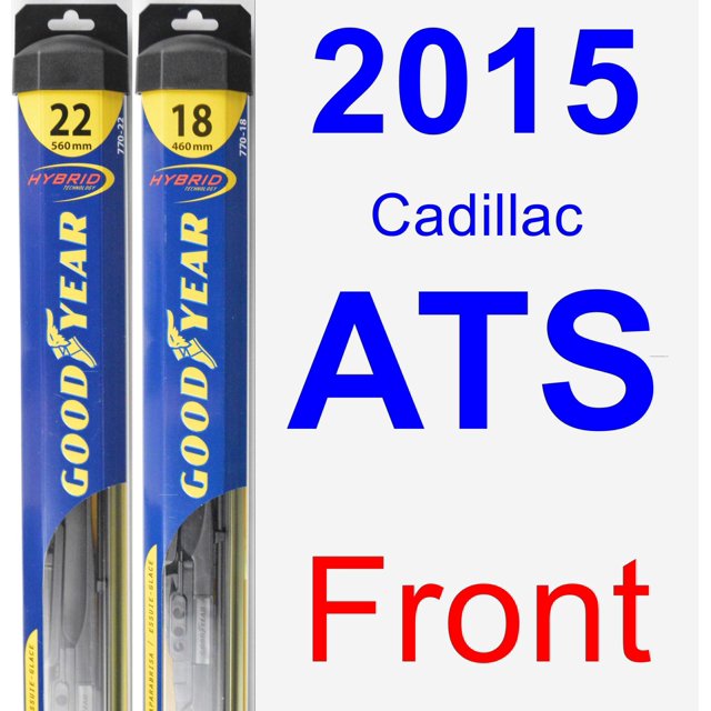 2015 Cadillac ATS Wiper Blade Set/Kit (Front) (2 Blades) Hybrid