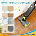 KEEPOW Reusable Vacmop Replacement Pads Compatible with Shark Vac Mop