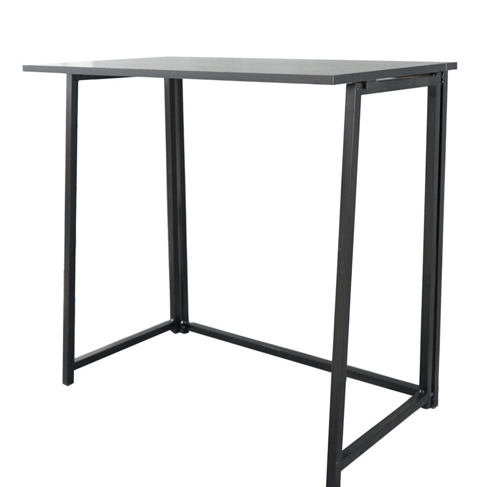 Hassch Folding Desk Modern Small Computer Table for Home Dorm, Black