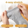 thumbnail image 2 of TRANSLINK 8-Pack Low Cut Ankle Socks for Women No-Show Invisible Casual Breathable Athletic Socks Bulk for Sports Daily Wear, 2 of 7
