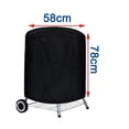 thumbnail image 2 of INF Runt grillskydd / grillöverdrag Svart 58x77 cm, 2 of 5