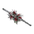 thumbnail image 1 of Siruishop Christmas Mailbox Swag Decoration Easy Use Christmas Wreath for Home Holiday, 1 of 8