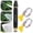 B*2, variant on 3-Pack High Pressure Power Washer Nozzle - ABS Garden Hose Sprayer with Metal Connector for Car Washing, Watering & Outdoor Cleaning - Adjustable Jet Washer