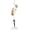 White-8 Hooks, variant on Coat Rack with Natural Marble Base, Metal Coat Racks Freestanding, Modern Coat Rack Stand with 8 Hooks& Umbrella Holder, Black Coat Clothes Tree Hats Hanger Stand for Entryway, Hallway
