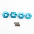 thumbnail image 3 of Adaptador de transmisión Zulema de Bujes hexagonales de rueda 4x con pasadores Azul, 3 of 6