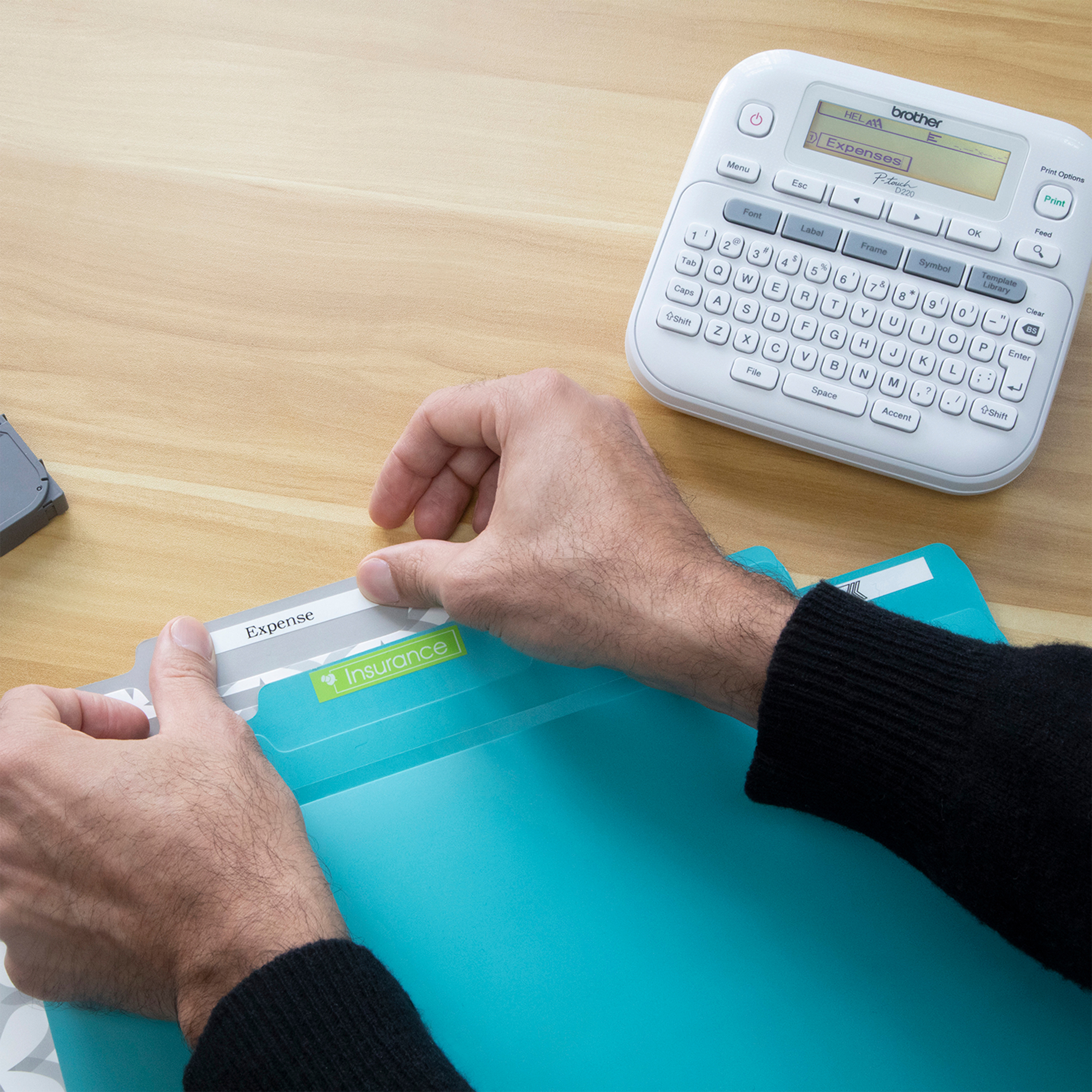 Brother P-touch PT-D220 Label Maker with QWERTY Keyboard photo 6