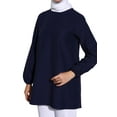 thumbnail image 4 of Navy Blue - Crew neck - Tunic - Refka, 4 of 5