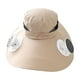 thumbnail image 2 of Sombrero de pescador de verano con ventilador de carga solar USB | Ventilación por viento fuerte | Diseño de malla de protección solar | Transpirable de secado rápido | Gorra ajustable multiusos, 2 of 5